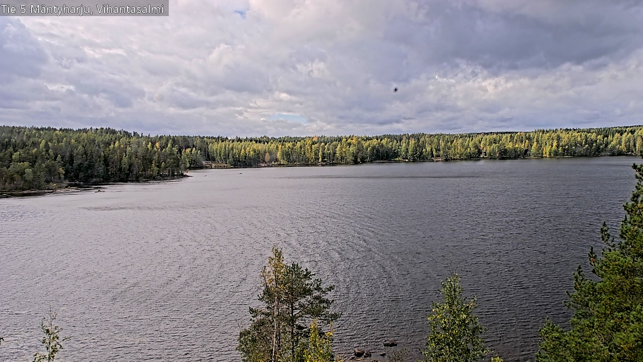 Weather Camera Image Väg 5 Mäntyharju, Vihantasal, Mäntyharju, Etelä-Savo
