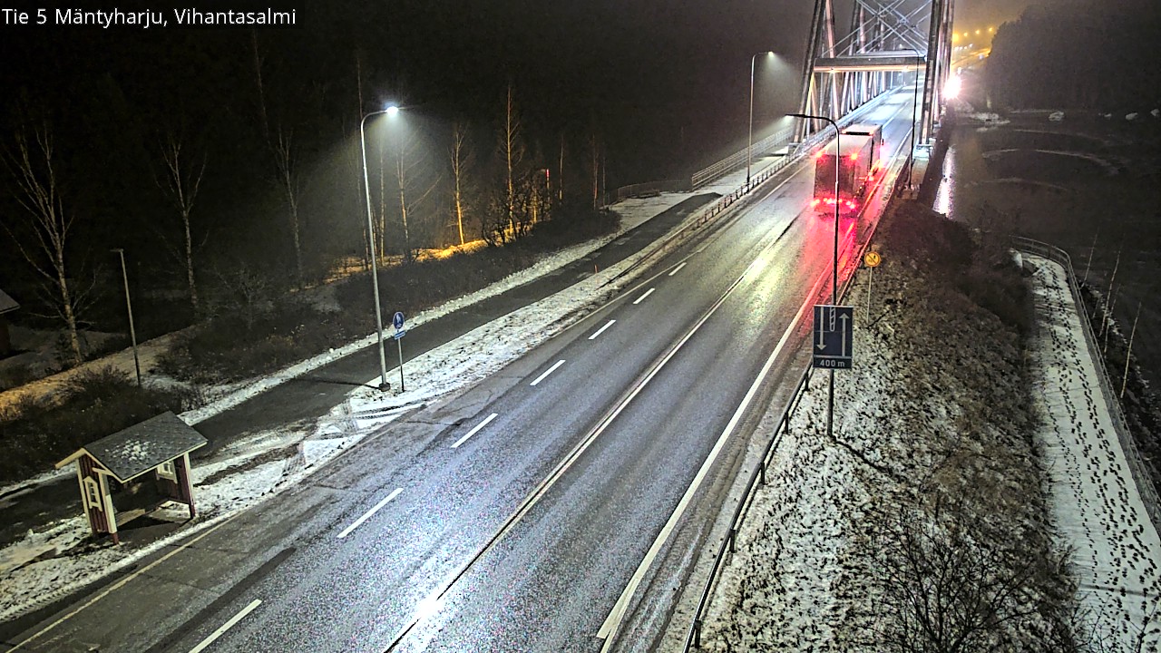 Weather Camera Image Road 5 Mäntyharju, Vihantasalm, Mäntyharju, Etelä-Savo