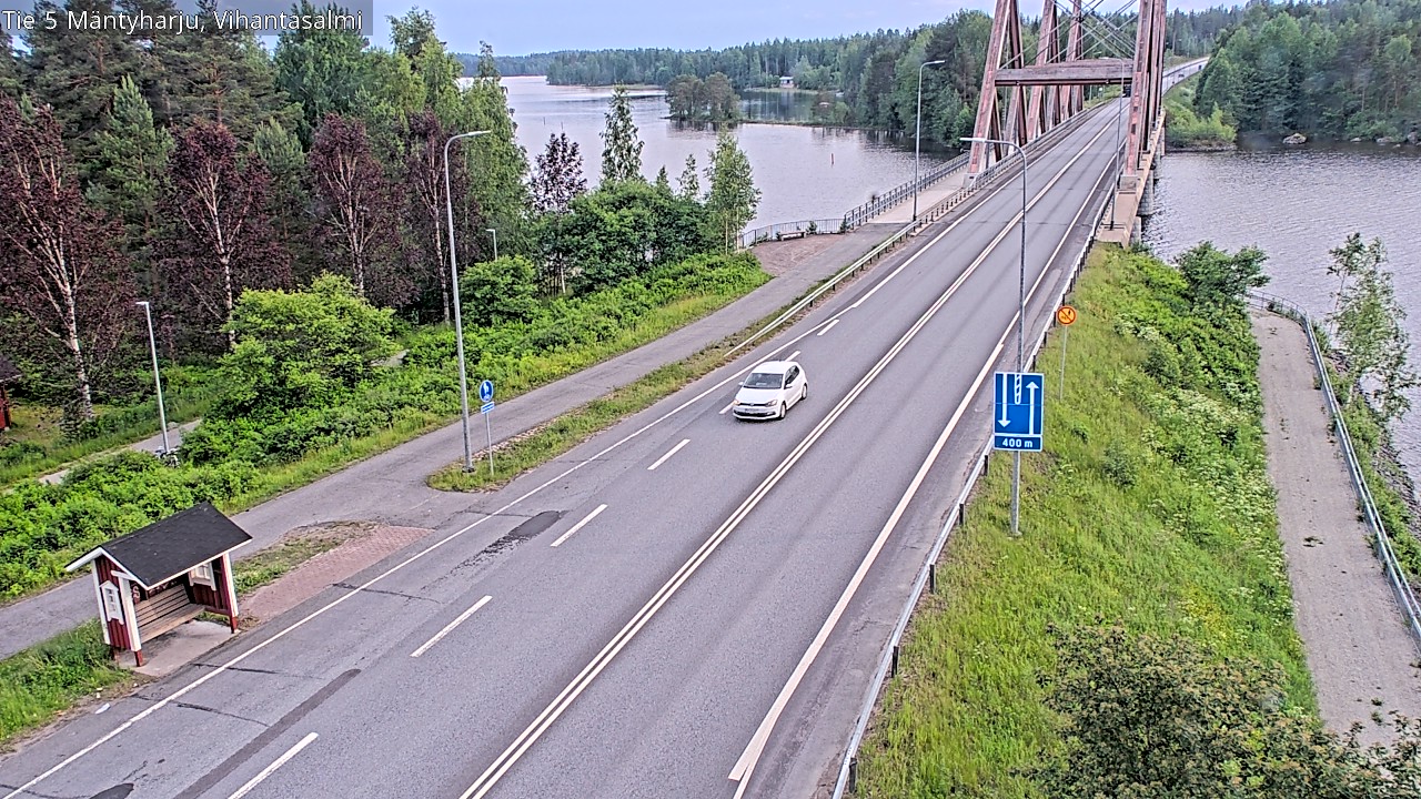 Kelikamerat Kuva Tie 5 Mäntyharju, Vihantasalmi, Mäntyharju, Etelä-Savo