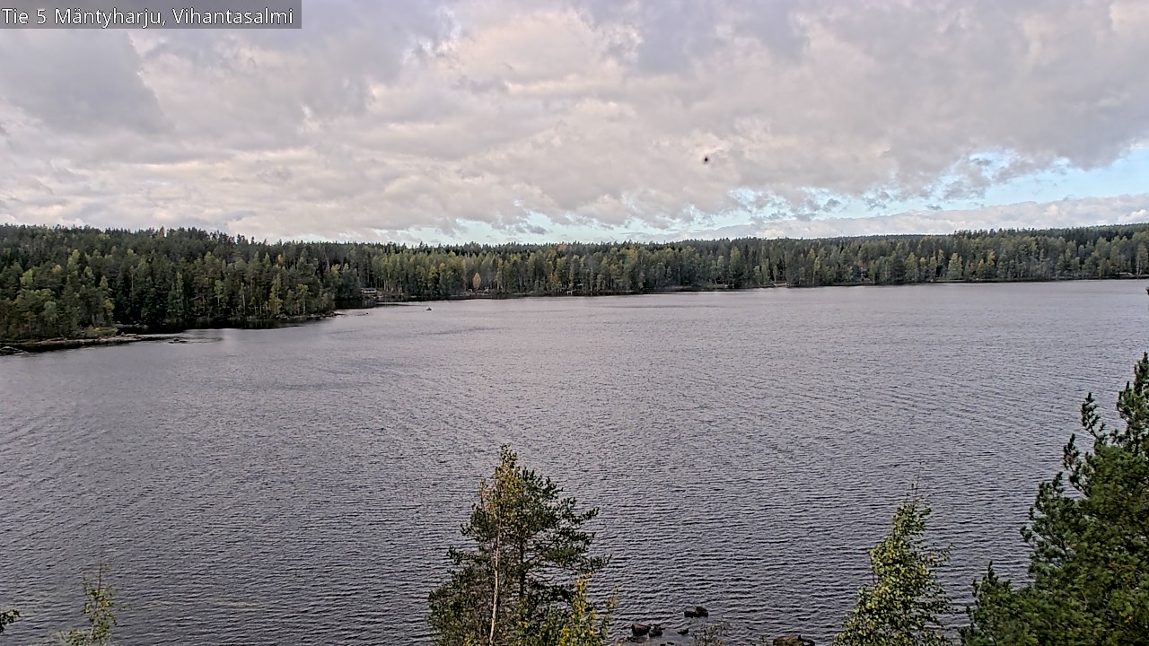 Weather Camera Image Road 5 Mäntyharju, Vihantasalm, Mäntyharju, Etelä-Savo