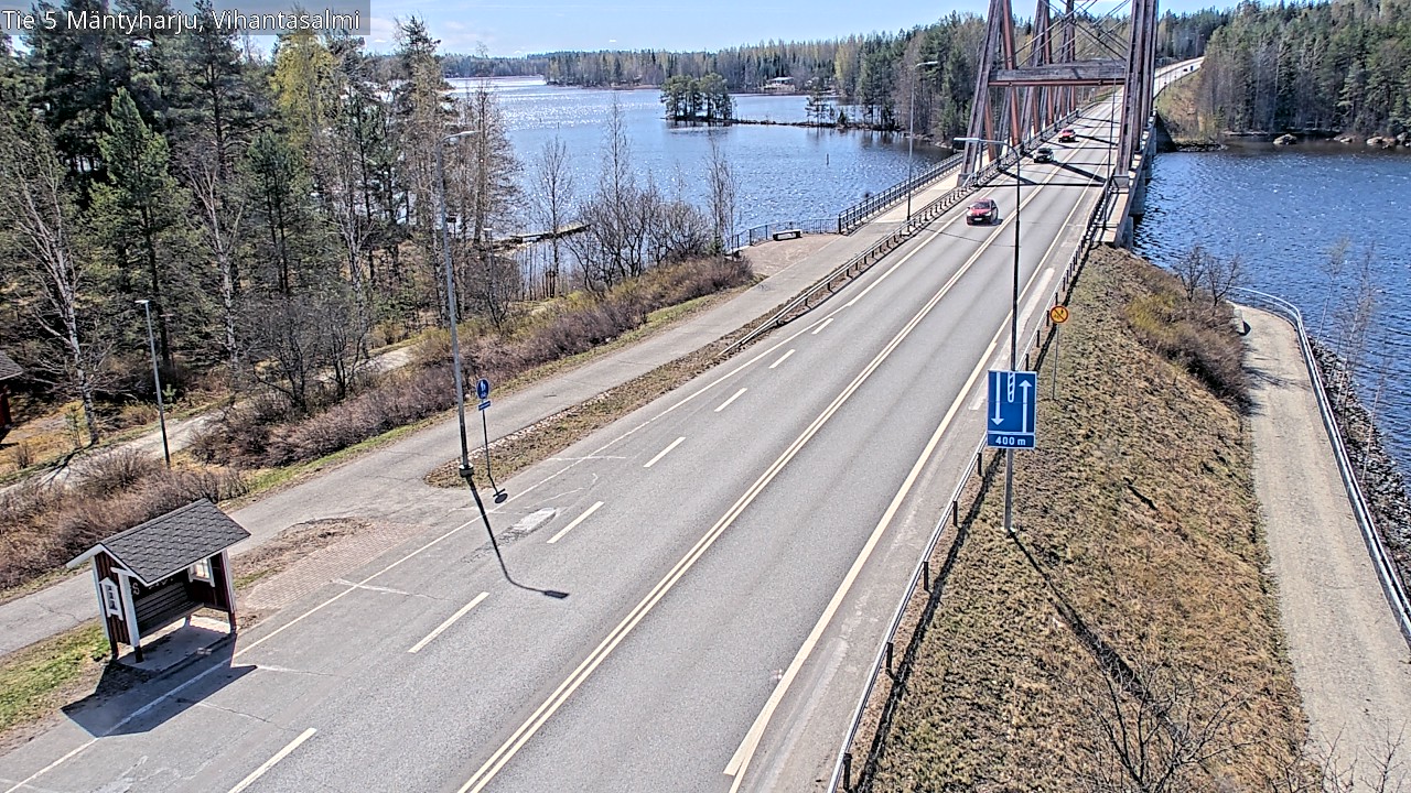 Weather Camera Image Road 5 Mäntyharju, Vihantasalm, Mäntyharju, Etelä-Savo