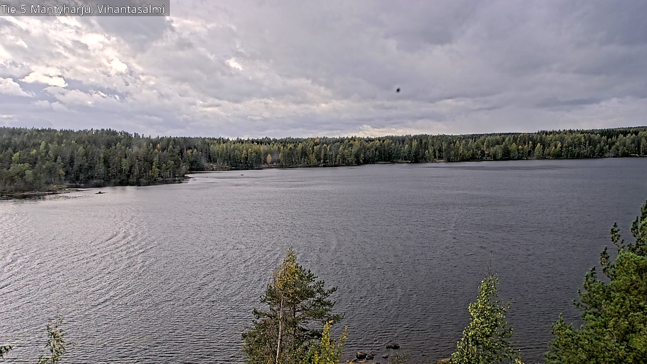 Weather Camera Image Väg 5 Mäntyharju, Vihantasal, Mäntyharju, Etelä-Savo