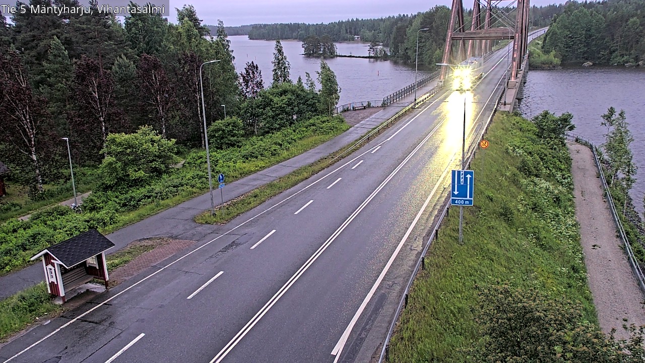 Kelikamerat Kuva Tie 5 Mäntyharju, Vihantasalmi, Mäntyharju, Etelä-Savo