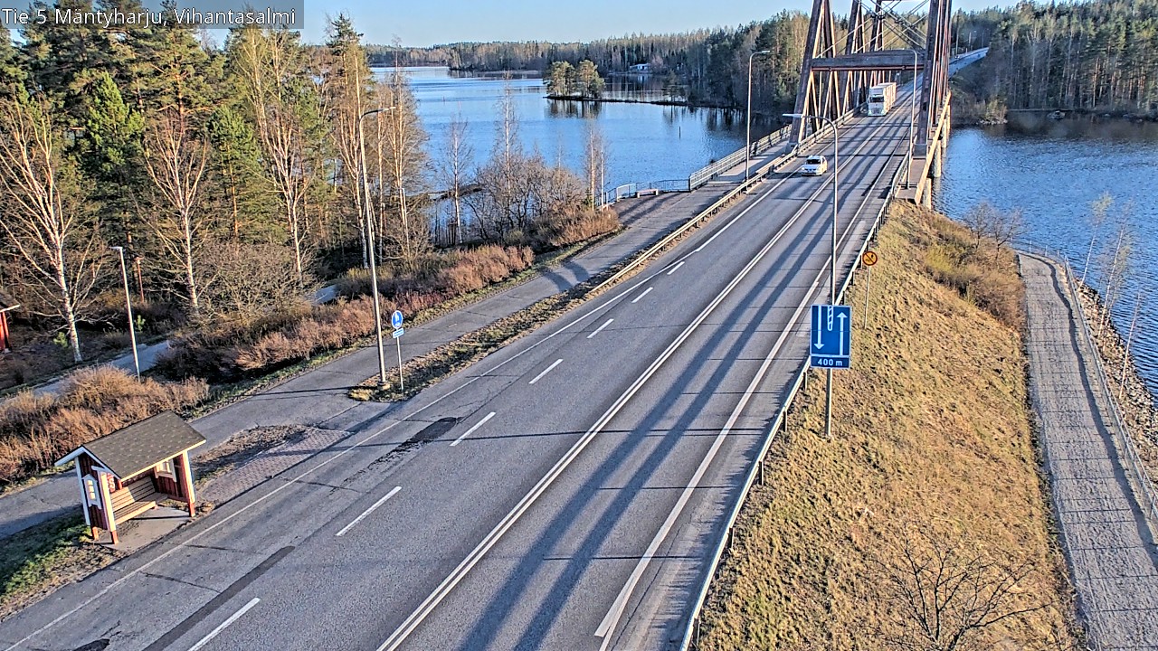 Weather Camera Image Road 5 Mäntyharju, Vihantasalm, Mäntyharju, Etelä-Savo