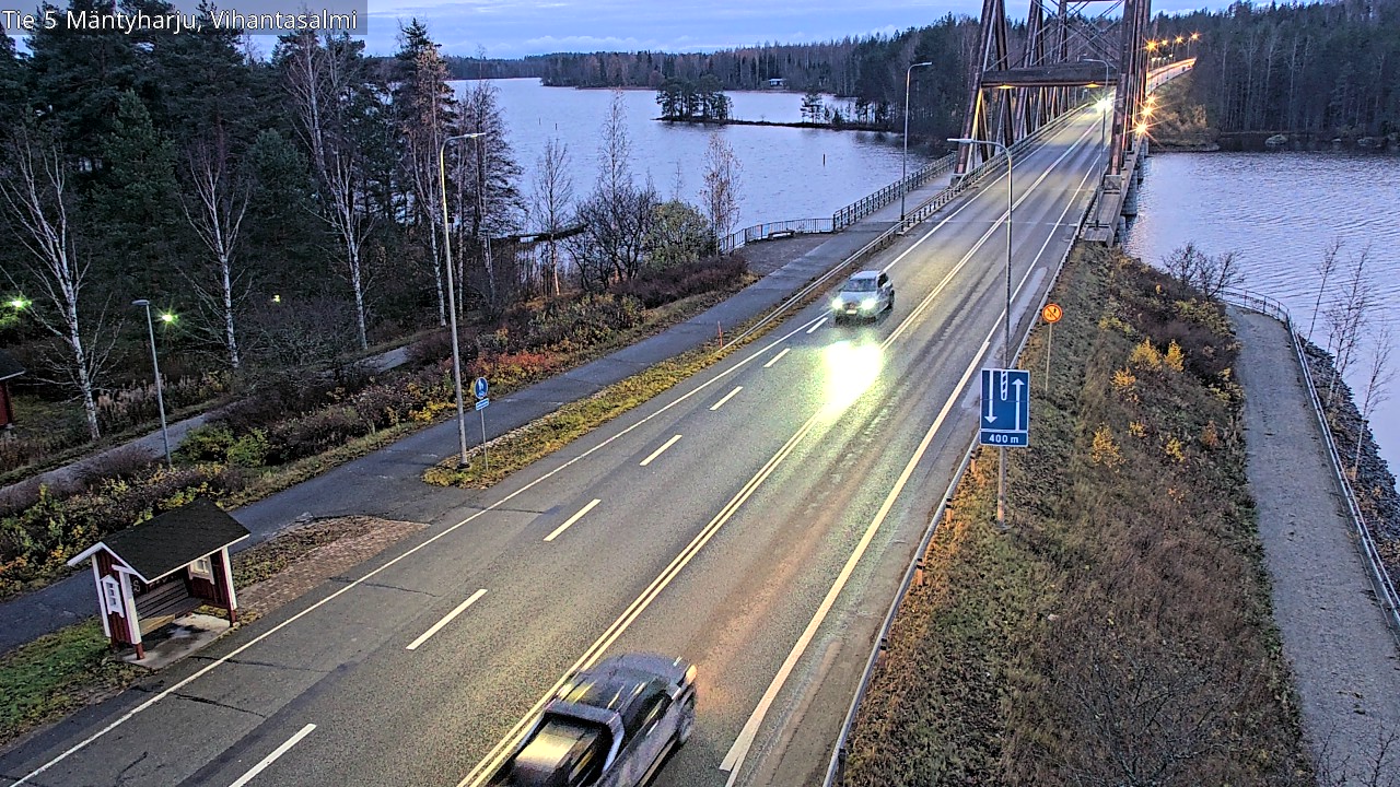 Kelikamerat Kuva Tie 5 Mäntyharju, Vihantasalmi, Mäntyharju, Etelä-Savo