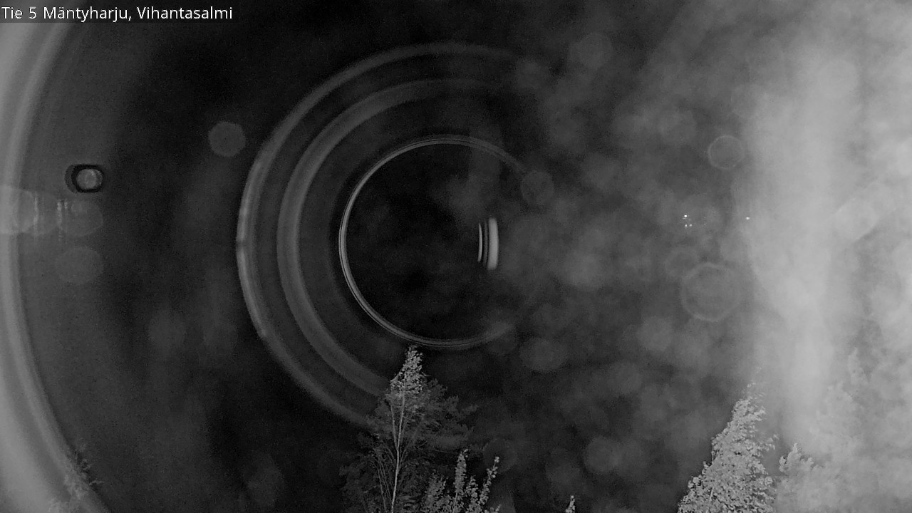 Weather Camera Image Väg 5 Mäntyharju, Vihantasal, Mäntyharju, Etelä-Savo