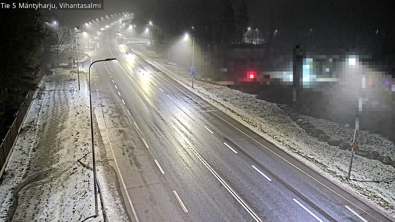 Weather Camera Image Road 5 Mäntyharju, Vihantasalm, Mäntyharju, Etelä-Savo