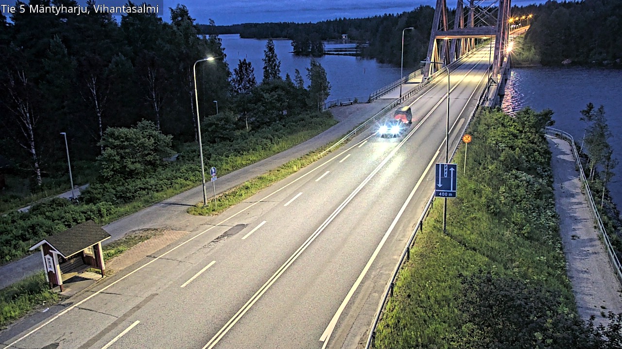 Kelikamerat Kuva Tie 5 Mäntyharju, Vihantasalmi, Mäntyharju, Etelä-Savo