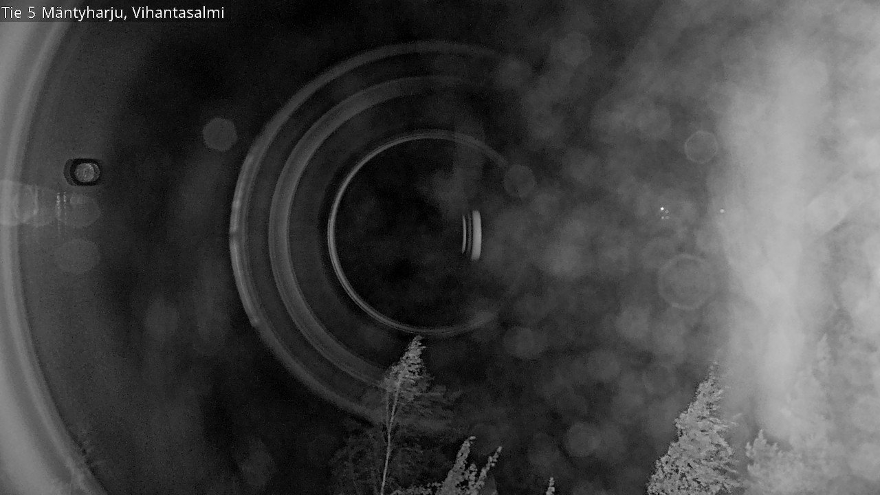 Weather Camera Image Väg 5 Mäntyharju, Vihantasal, Mäntyharju, Etelä-Savo