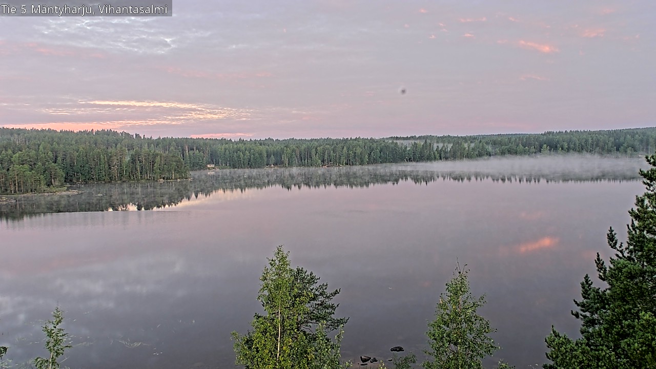 Weather Camera Image Road 5 Mäntyharju, Vihantasalm, Mäntyharju, Etelä-Savo