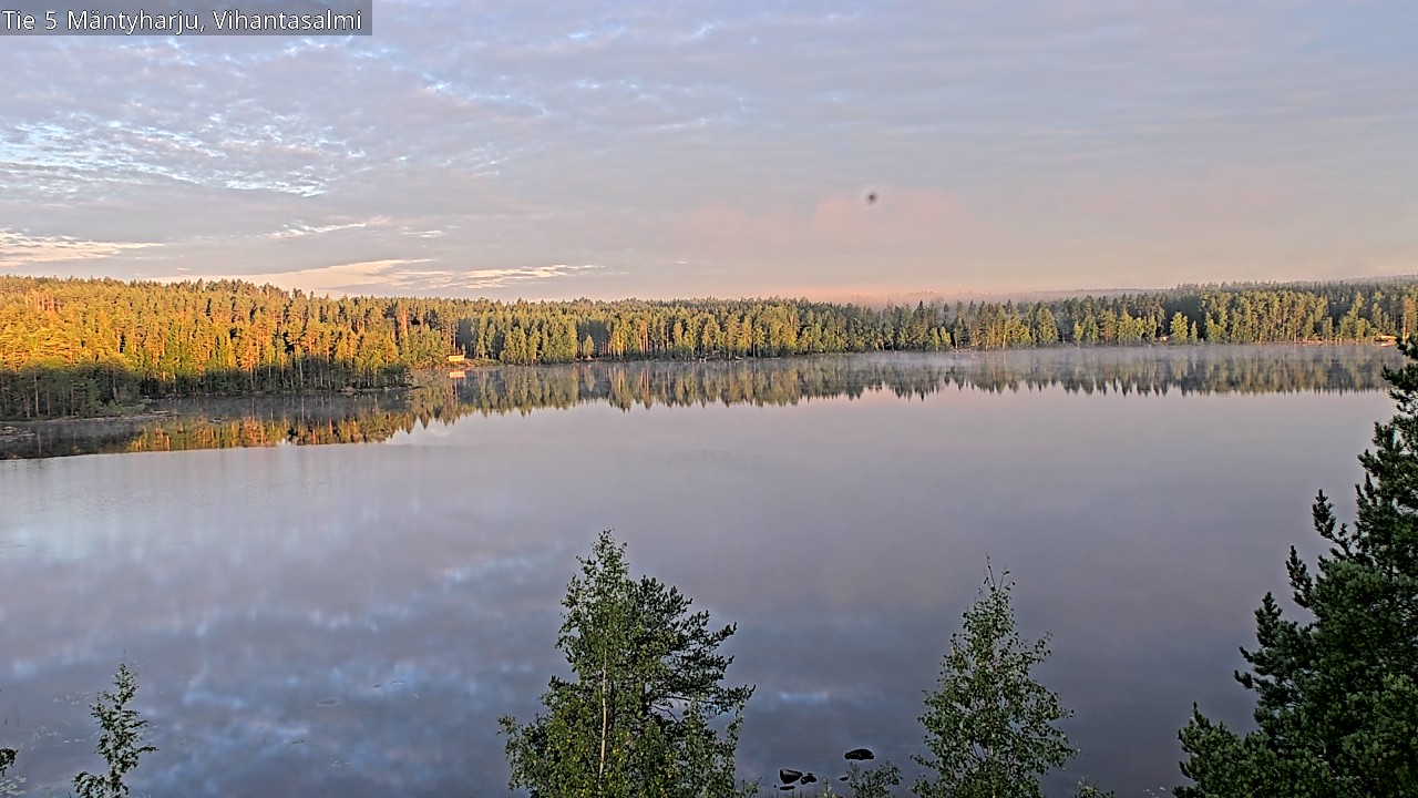 Weather Camera Image Road 5 Mäntyharju, Vihantasalm, Mäntyharju, Etelä-Savo