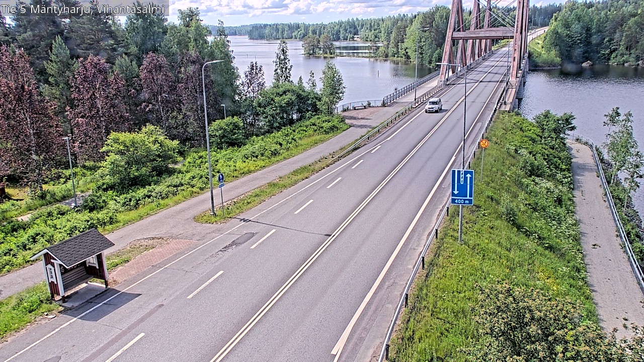 Kelikamerat Kuva Tie 5 Mäntyharju, Vihantasalmi, Mäntyharju, Etelä-Savo