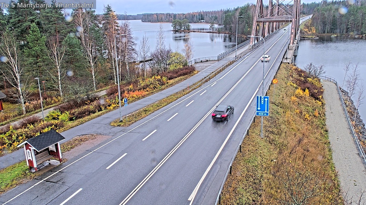 Weather Camera Image Road 5 Mäntyharju, Vihantasalm, Mäntyharju, Etelä-Savo