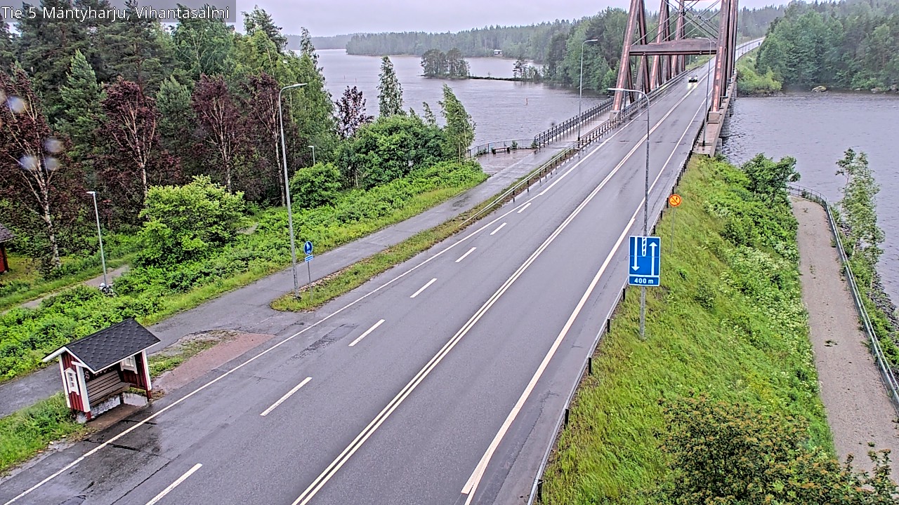 Kelikamerat Kuva Tie 5 Mäntyharju, Vihantasalmi, Mäntyharju, Etelä-Savo
