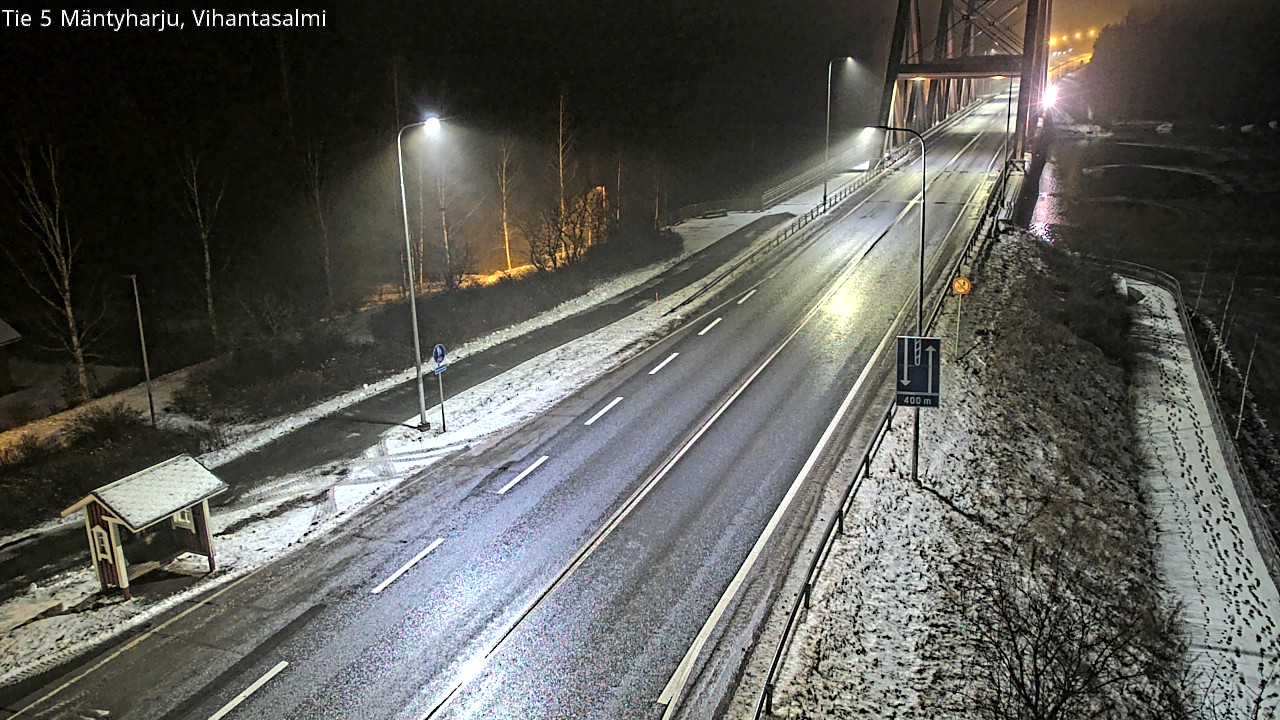 Weather Camera Image Road 5 Mäntyharju, Vihantasalm, Mäntyharju, Etelä-Savo