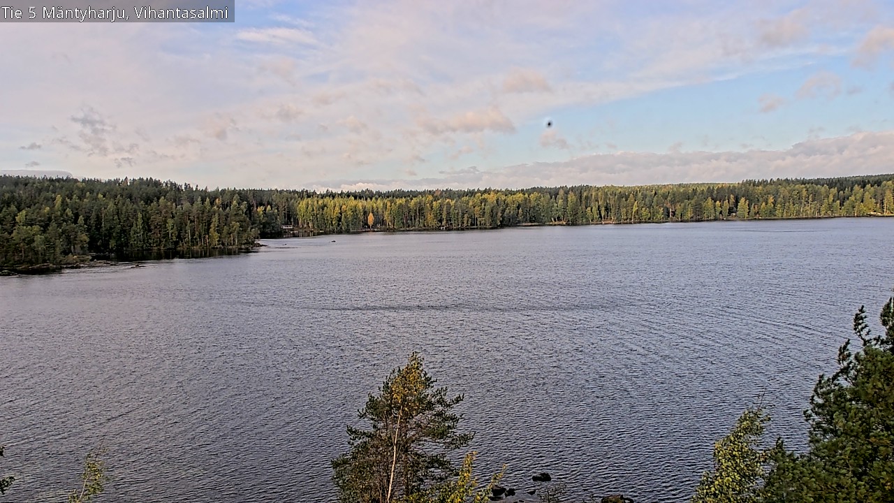 Weather Camera Image Väg 5 Mäntyharju, Vihantasal, Mäntyharju, Etelä-Savo