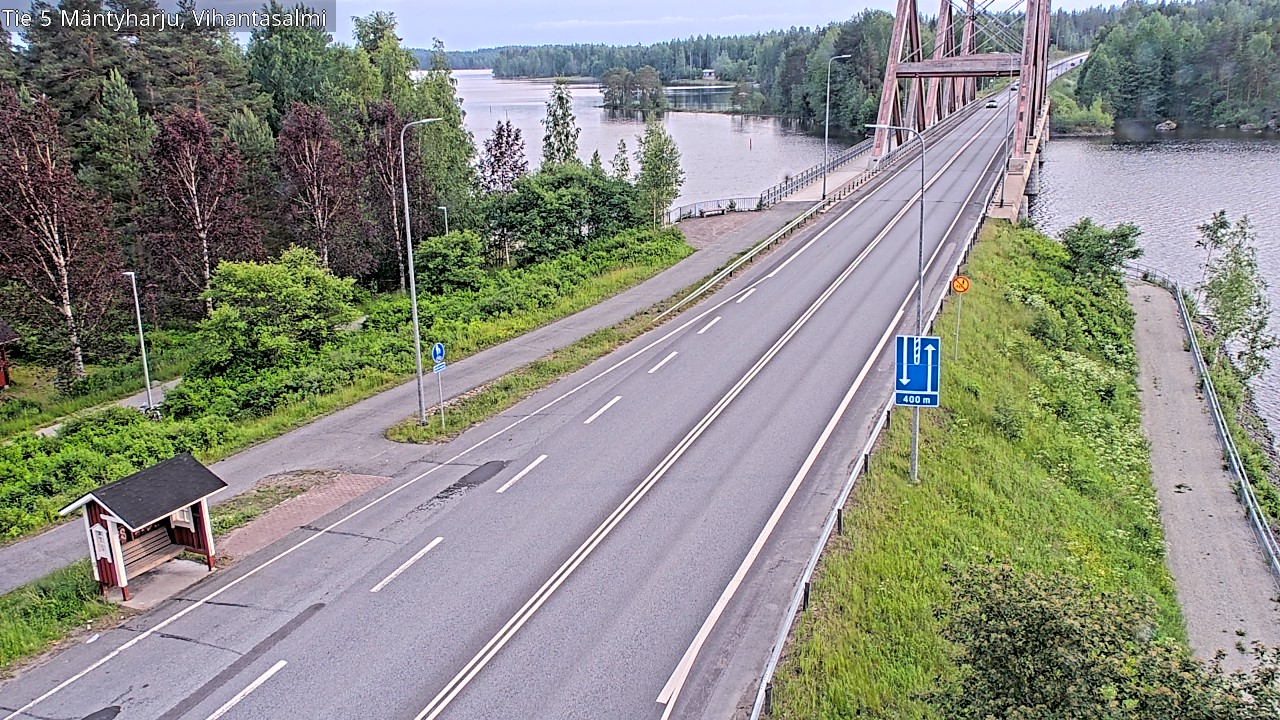 Kelikamerat Kuva Tie 5 Mäntyharju, Vihantasalmi, Mäntyharju, Etelä-Savo