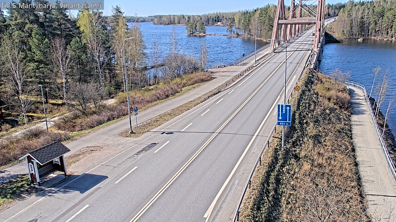 Kelikamerat Kuva Tie 5 Mäntyharju, Vihantasalmi, Mäntyharju, Etelä-Savo