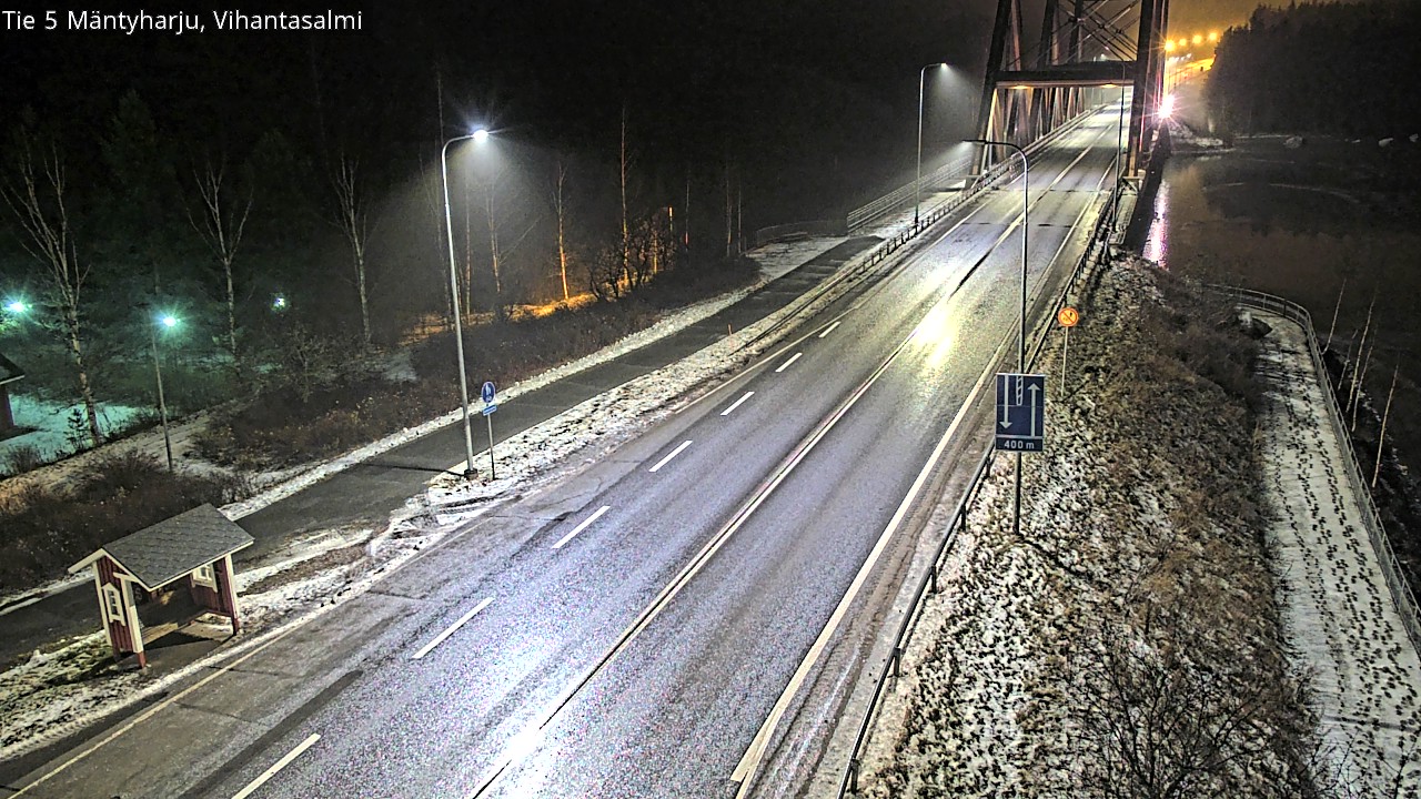 Weather Camera Image Road 5 Mäntyharju, Vihantasalm, Mäntyharju, Etelä-Savo