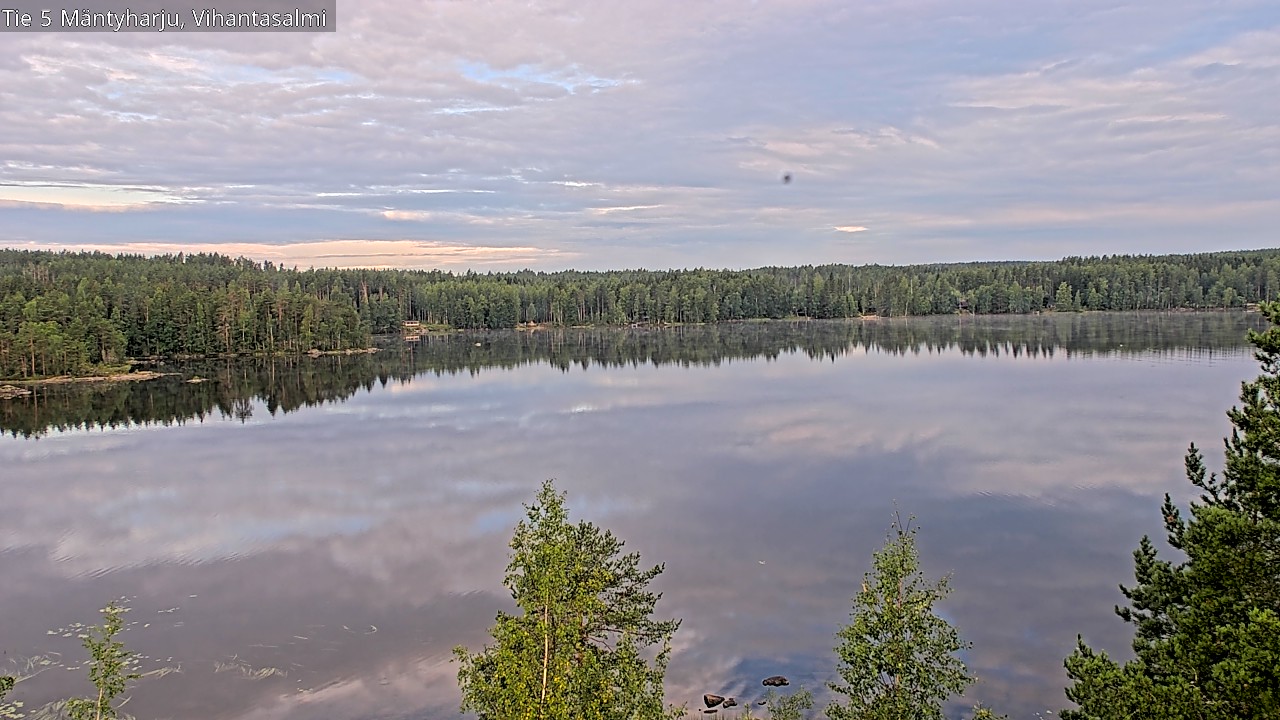 Weather Camera Image Road 5 Mäntyharju, Vihantasalm, Mäntyharju, Etelä-Savo