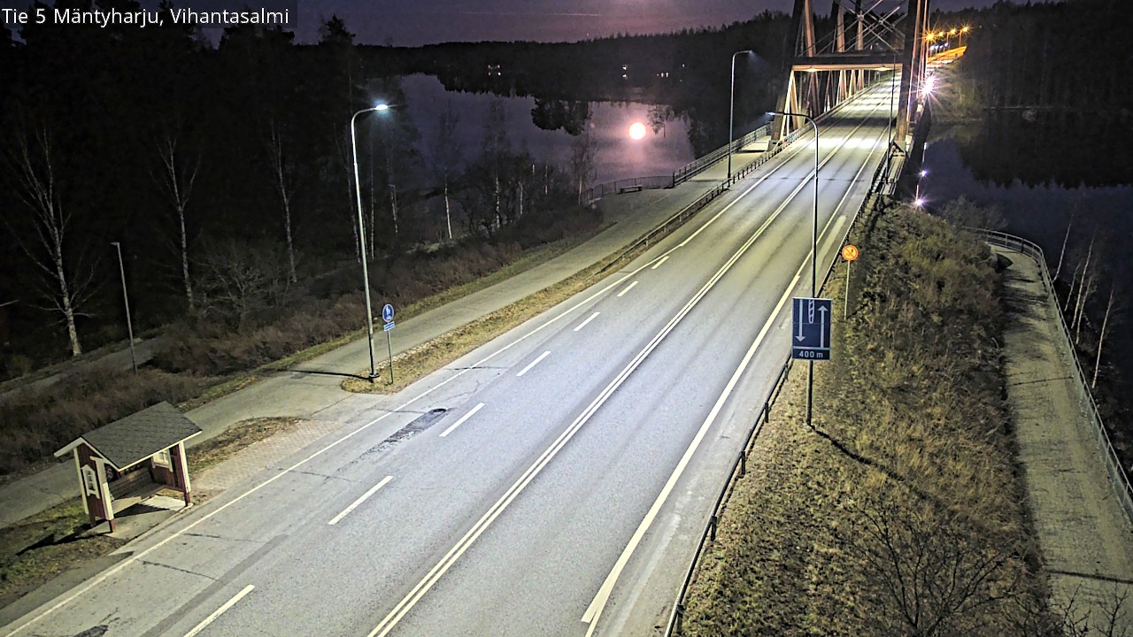 Weather Camera Image Road 5 Mäntyharju, Vihantasalm, Mäntyharju, Etelä-Savo