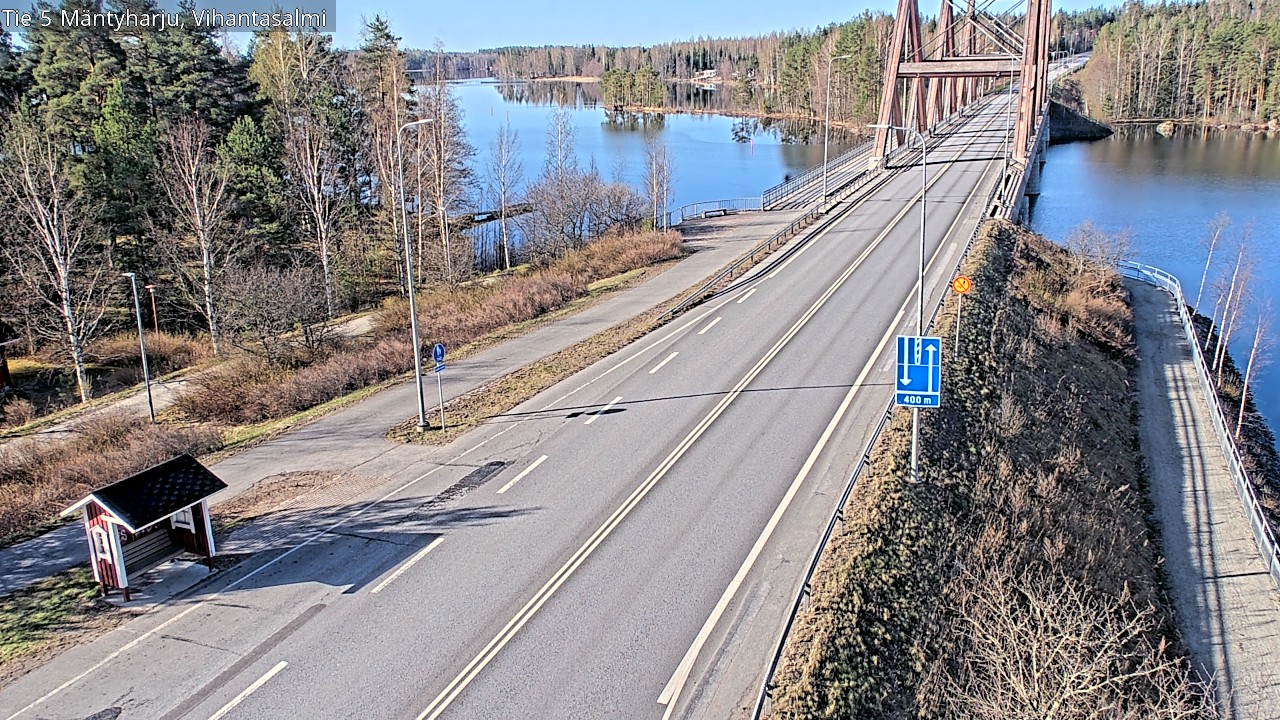 Weather Camera Image Road 5 Mäntyharju, Vihantasalm, Mäntyharju, Etelä-Savo