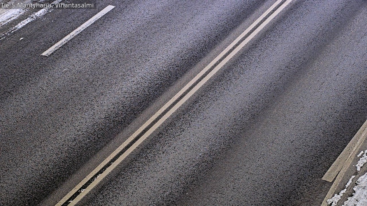 Weather Camera Image Väg 5 Mäntyharju, Vihantasal, Mäntyharju, Etelä-Savo