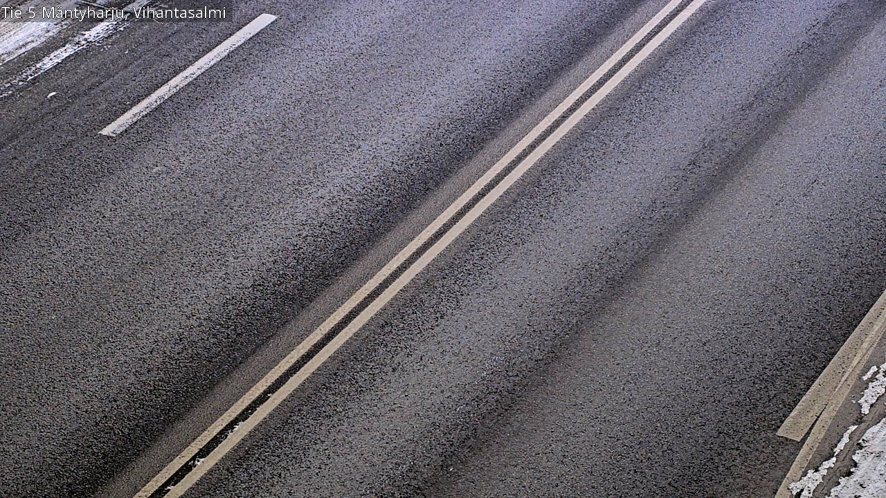 Weather Camera Image Väg 5 Mäntyharju, Vihantasal, Mäntyharju, Etelä-Savo