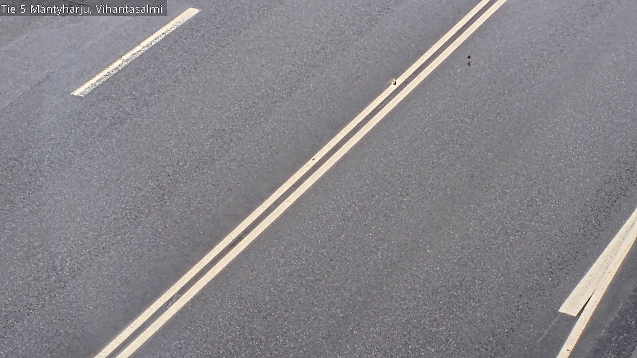 Weather Camera Image Väg 5 Mäntyharju, Vihantasal, Mäntyharju, Etelä-Savo