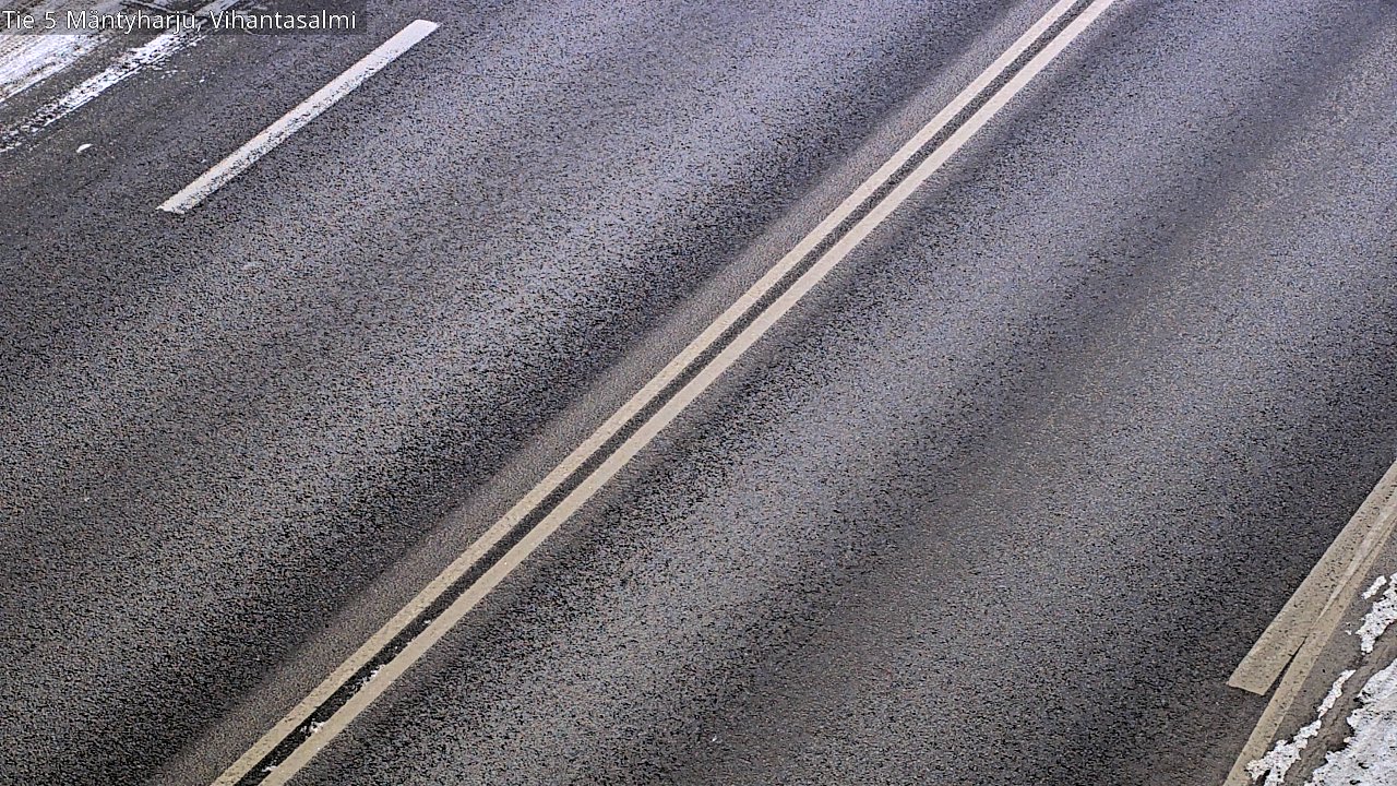 Weather Camera Image Väg 5 Mäntyharju, Vihantasal, Mäntyharju, Etelä-Savo