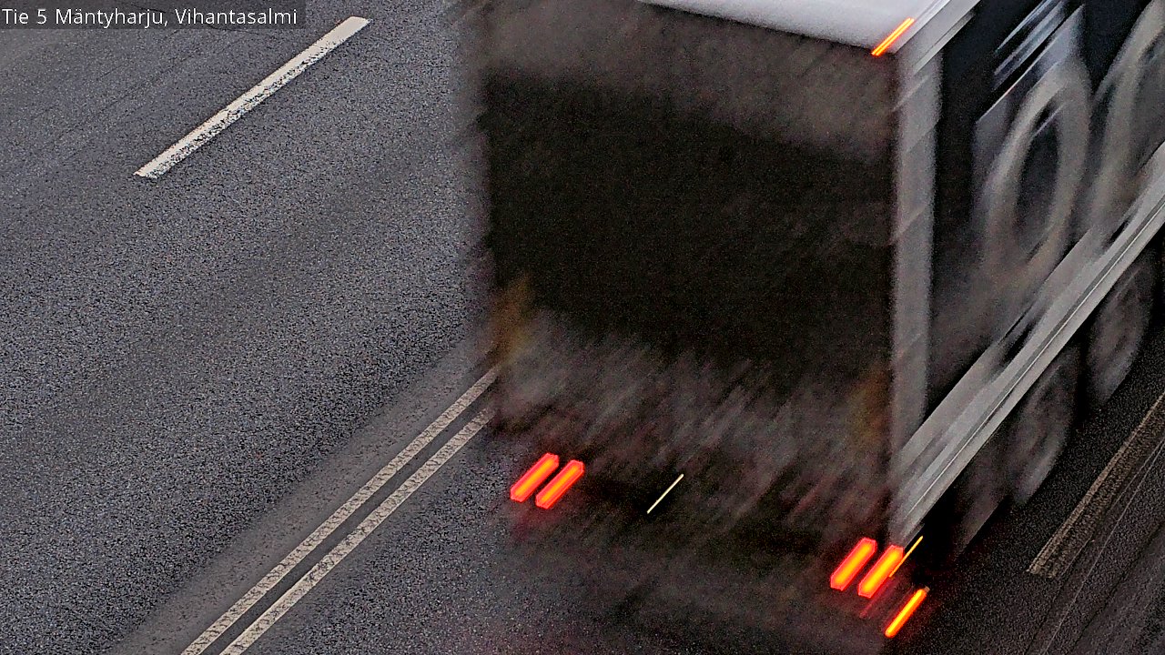 Weather Camera Image Road 5 Mäntyharju, Vihantasalm, Mäntyharju, Etelä-Savo