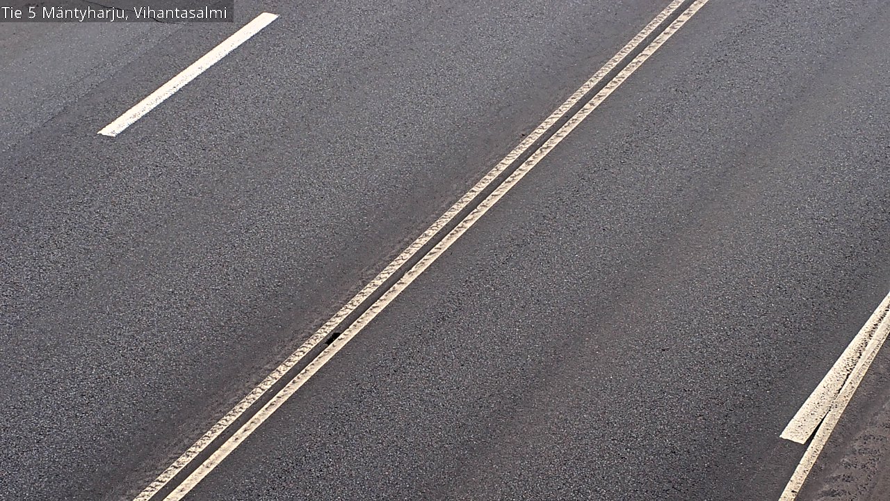 Weather Camera Image Väg 5 Mäntyharju, Vihantasal, Mäntyharju, Etelä-Savo