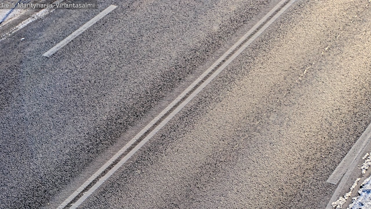 Weather Camera Image Road 5 Mäntyharju, Vihantasalm, Mäntyharju, Etelä-Savo