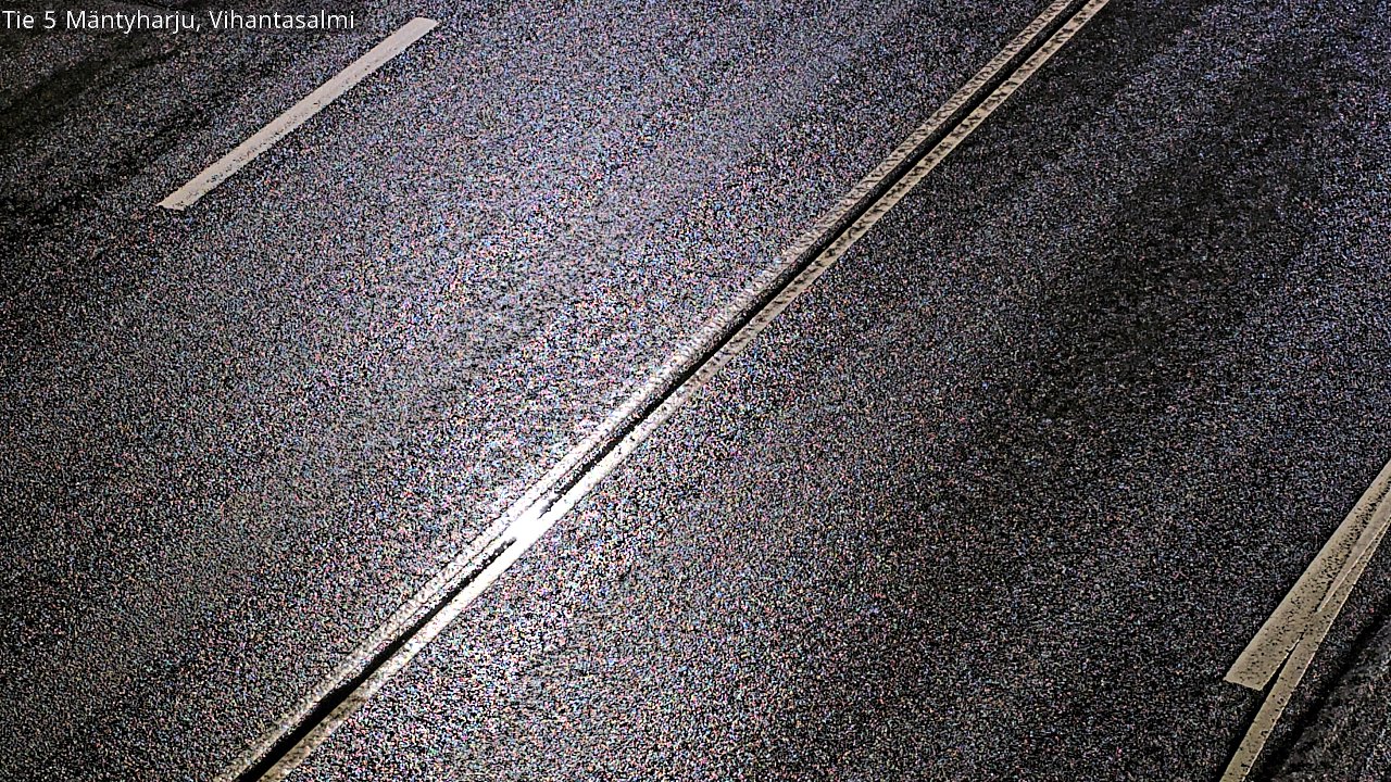 Weather Camera Image Väg 5 Mäntyharju, Vihantasal, Mäntyharju, Etelä-Savo