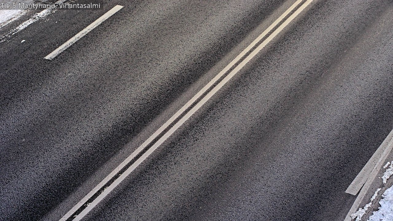 Weather Camera Image Väg 5 Mäntyharju, Vihantasal, Mäntyharju, Etelä-Savo