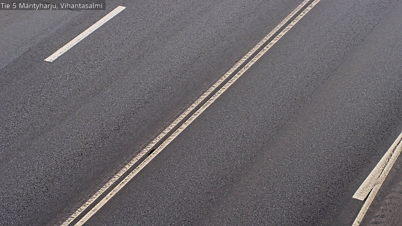 Weather Camera Image Väg 5 Mäntyharju, Vihantasal, Mäntyharju, Etelä-Savo