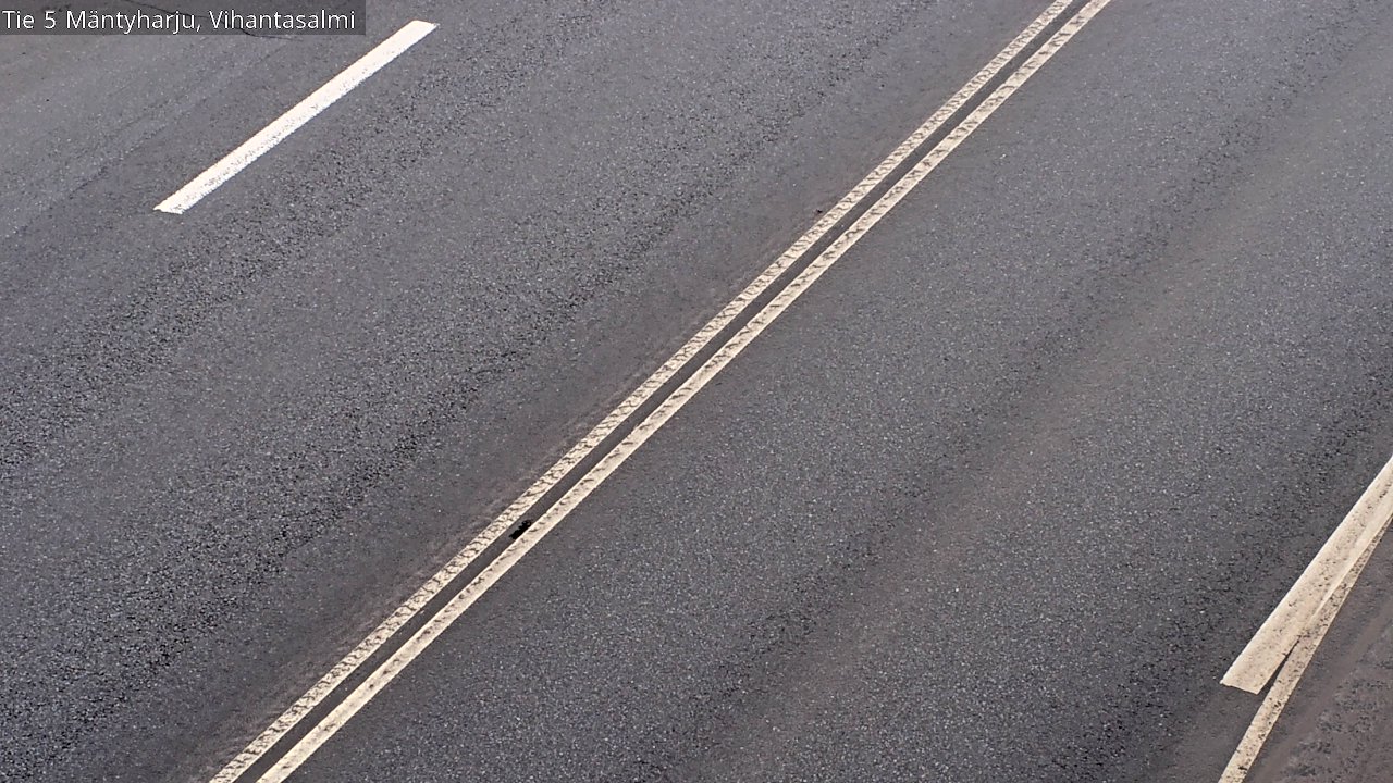 Weather Camera Image Väg 5 Mäntyharju, Vihantasal, Mäntyharju, Etelä-Savo