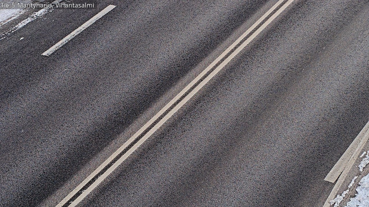 Weather Camera Image Väg 5 Mäntyharju, Vihantasal, Mäntyharju, Etelä-Savo