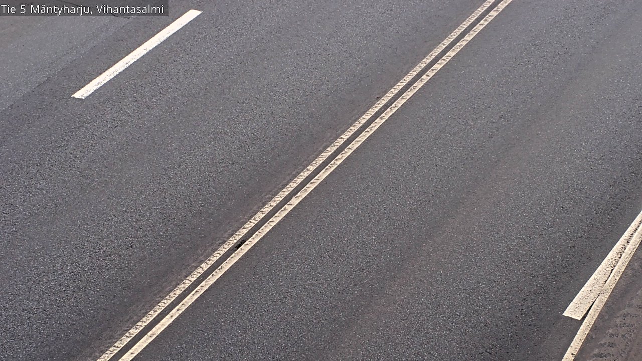 Weather Camera Image Väg 5 Mäntyharju, Vihantasal, Mäntyharju, Etelä-Savo