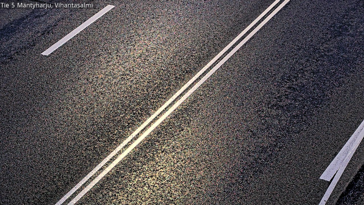 Weather Camera Image Road 5 Mäntyharju, Vihantasalm, Mäntyharju, Etelä-Savo