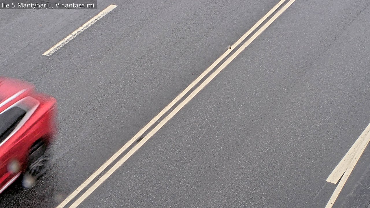 Weather Camera Image Väg 5 Mäntyharju, Vihantasal, Mäntyharju, Etelä-Savo