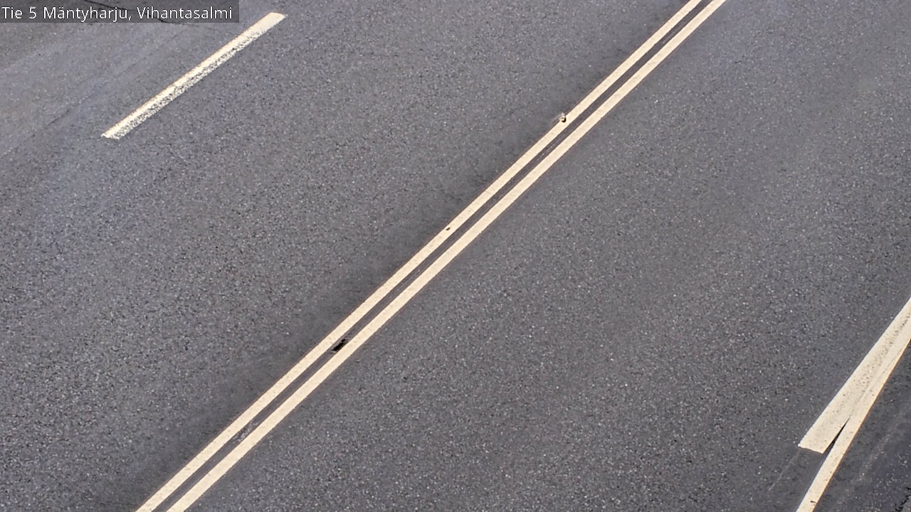 Weather Camera Image Väg 5 Mäntyharju, Vihantasal, Mäntyharju, Etelä-Savo