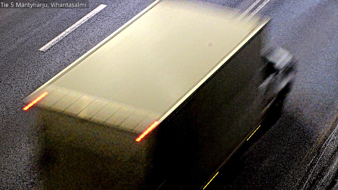 Weather Camera Image Väg 5 Mäntyharju, Vihantasal, Mäntyharju, Etelä-Savo