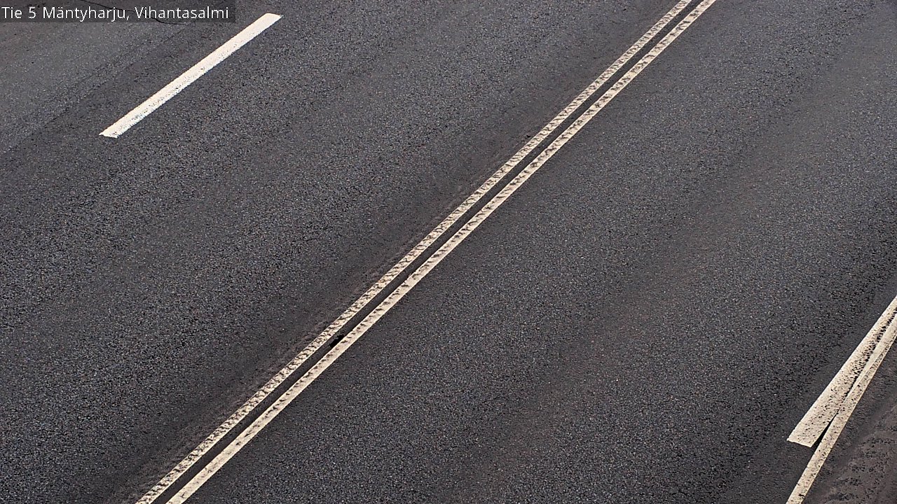 Weather Camera Image Väg 5 Mäntyharju, Vihantasal, Mäntyharju, Etelä-Savo