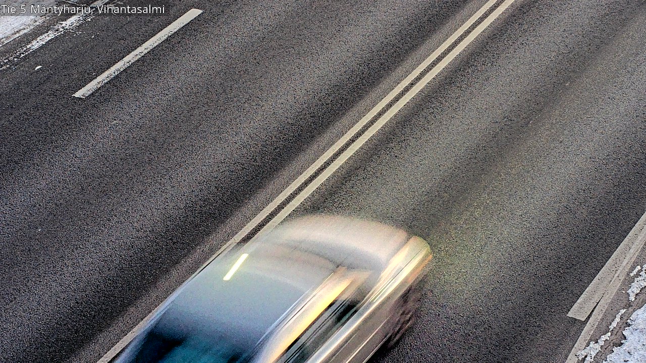 Weather Camera Image Väg 5 Mäntyharju, Vihantasal, Mäntyharju, Etelä-Savo