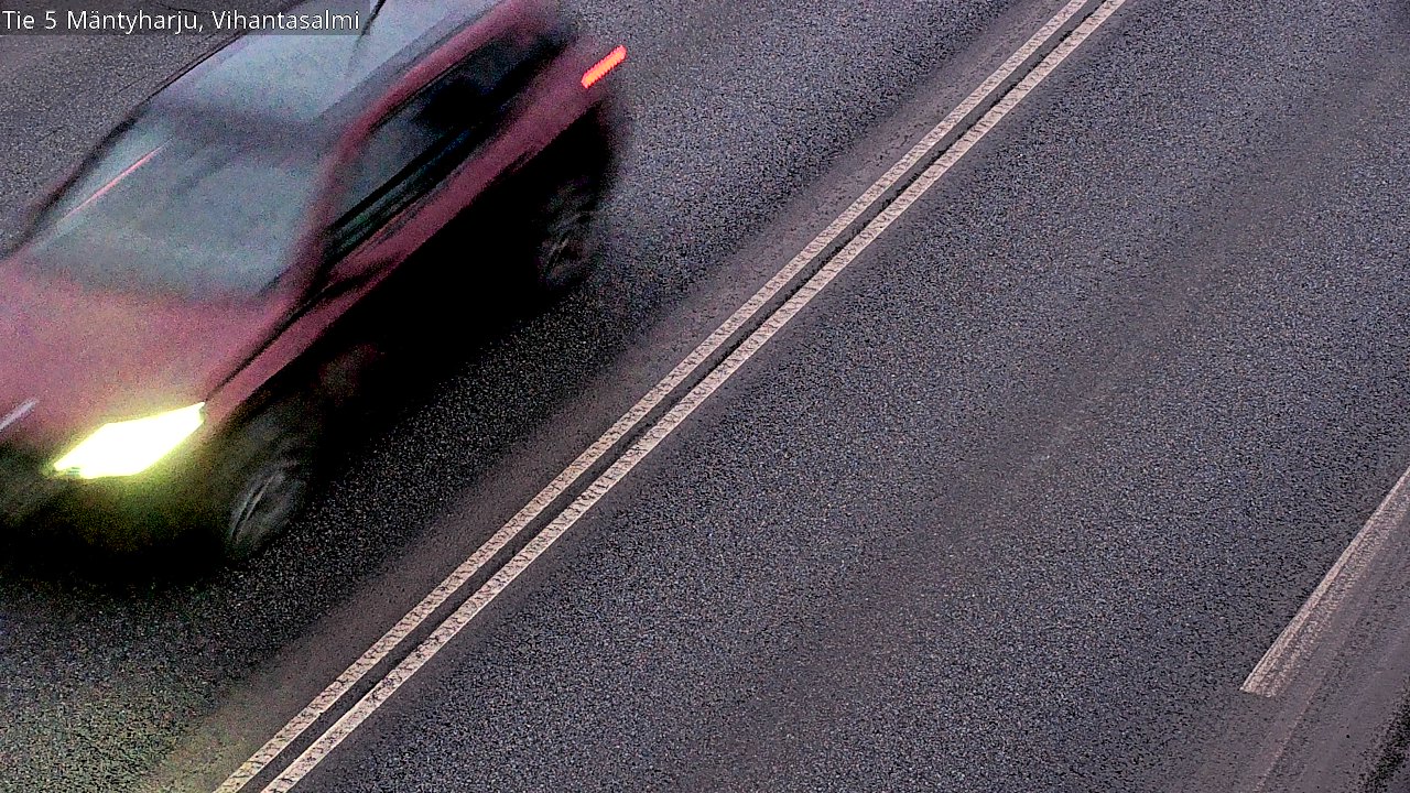 Weather Camera Image Road 5 Mäntyharju, Vihantasalm, Mäntyharju, Etelä-Savo