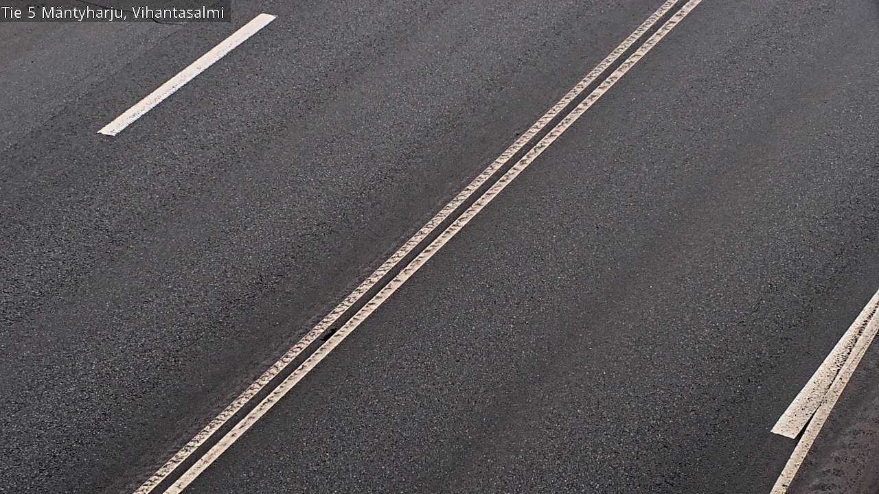 Weather Camera Image Väg 5 Mäntyharju, Vihantasal, Mäntyharju, Etelä-Savo