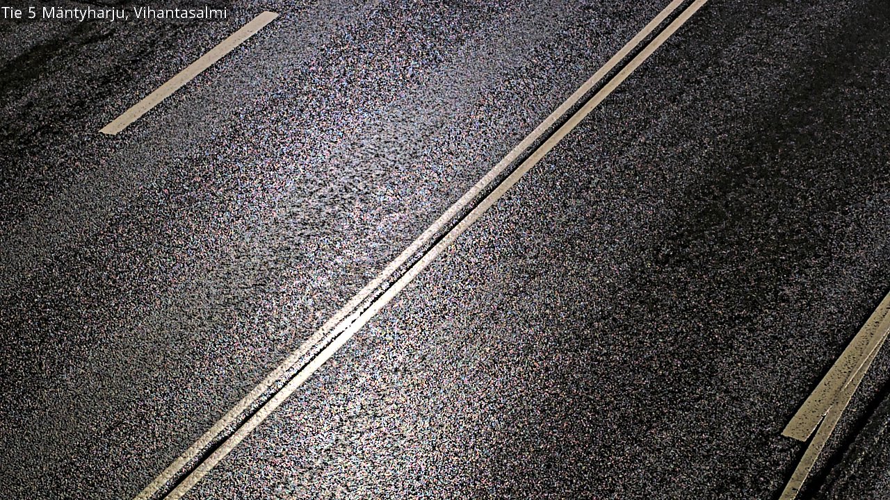 Weather Camera Image Väg 5 Mäntyharju, Vihantasal, Mäntyharju, Etelä-Savo