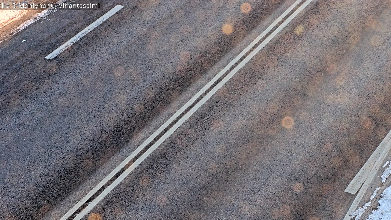 Weather Camera Image Road 5 Mäntyharju, Vihantasalm, Mäntyharju, Etelä-Savo