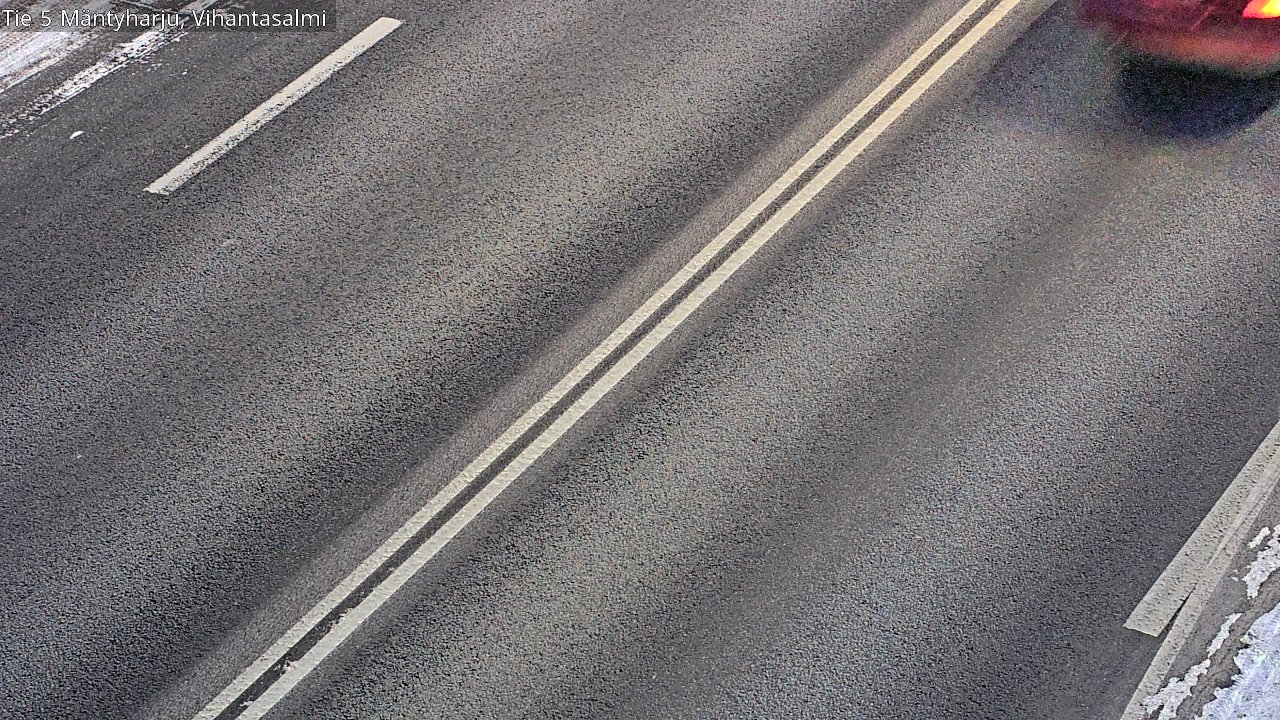Weather Camera Image Väg 5 Mäntyharju, Vihantasal, Mäntyharju, Etelä-Savo